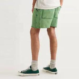 Short Oem personnalisé pour hommes, printemps-été, vêtements de sport, short de jogging vintage délavé à l'acide vieilli à séchage rapide - Product Image 4