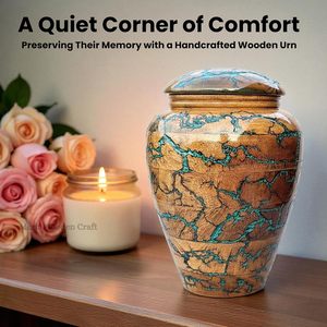 Urnes funéraires artisanales en bois | |   designs impex |   Approvisionnement du marché B2B |   Urnes et urnes funéraires en bois. - Product Image 2