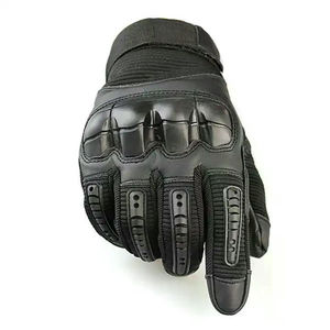 High Quality Leather Racing Motorbike Gloves Customized Logo Breathable Non-<b>Slip</b> Full Finger Unisex Outdoor Sports MOTOCROSS - Product Image 3
