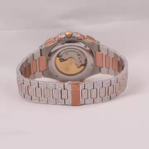 Reloj de Pulsera para Hombre de 41MM con Diamantes de Moissanita, Reloj de Pulsera de Acero Inoxidable, Relojes Mecánicos de Lujo Unisex al por Mayor - Product Image 3