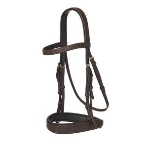 Harnais en cuir véritable moderne avec boucles réglables pour l'entraînement et la promenade quotidienne des chevaux - Product Image 1