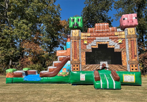 Vente flash - Château gonflable sur le thème de <span class=keywords><strong>Minecraft</strong></span> - Bouncer personnalisé pour location de fête - Product Image 5