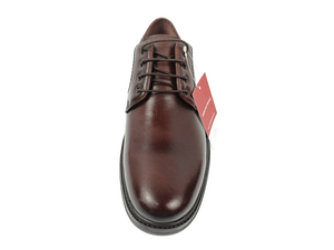 Zapatos Oxford de Vestir para Hombre, Color Marrón, Piel de Oveja, con Cordones, Punta en Pico, para Oficina y Carrera Profesional, Color Sólido, Suela TRP, para Todas las Temporadas - Product Image 2