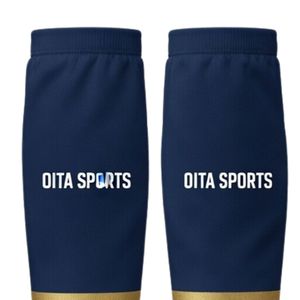 Men Navy Blue Gold Hockey <b>Socks</b> Polyester Athletic Sports <b>Socks</b> Team Uniform <b>Long</b> <b>Socks</b> Training Match Wear Performance Clothing - Product Image 4