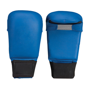 Gants de boxe VORNEX blancs, mitaines d'entraînement pour arts martiaux avec sangle de poignet réglable à boucle et crochets, matériau PU, unisexe - Product Image 6