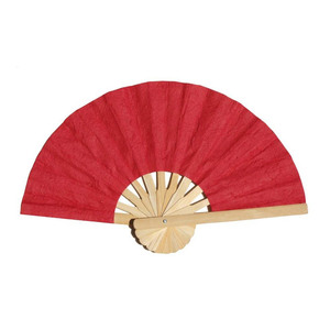Abanicos de papel para boda con diseño de color personalizado, buen precio, abanico decorativo de mano con marco de bambú - Product Image 4