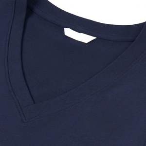 Vestido Camiseta de Algodón Liso para Mujer, Casual, Holgado, de Verano, Manga Corta, Mini Vestido, Venta al por Mayor, Proveedor OEM con Logotipo Personalizado - Product Image 3