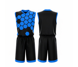 Uniforme de Baloncesto Profesional con Sublimación Completa, Jersey y Pantalones Cortos de Poliéster Transpirable para Hombre y Mujer - Product Image 5