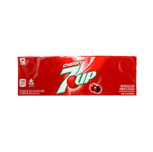 Refresco de Cereza 7UP Americano Auténtico en Latas de 355 ml al por Mayor para Distribuidores Globales y Exportadores Internacionales - Product Image 1