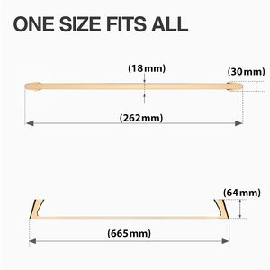 Super Selling Premium Bathroom Decor Metal Towel Holder Towel Rack Hanger for Bathroom Fine Quality Available At Cheaper Price - Product Image 2