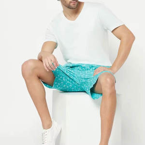 Shorts de Baño Casuales para Hombre, 100% Algodón, Secado Rápido, Ligeros, para Playa y Verano - Product Image 1