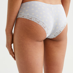 Culottes string en nylon pour femme, sur mesure, confortables, respirantes, sans couture, en dentelle, sexy, tricotées, taille mi-haute, style quotidien, lavables en machine - Product Image 4