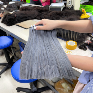 Magnifiques extensions de cheveux humains vietnamiens droits en os non transformés expédition rapide 360 perruques Full Lace Front - Product Image 4