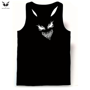 Unique Design Wear High Performance Black Color Good Selling Breathable Ultra-Lightweight Comfortable Fitness <b>Singlets</b> For Adult - Product Image 4
