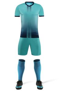 Maillots de football personnalisés à prix d'usine, ensembles d'uniformes d'entraînement de football par sublimation - Product Image 4