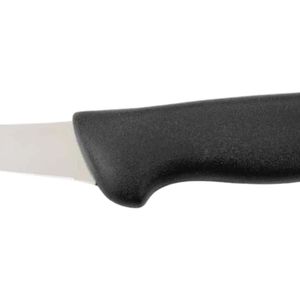 Couteaux à désosser noirs avec lame étroite et pointue argentée et manche ergonomique pour la préparation et le découpage de la viande par les boucherons - Product Image 5