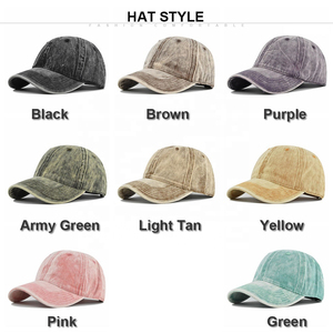 Gorra de Béisbol Unisex Premium de Mezclilla Lavada Estilo Vintage Desgastado con Visera Curva Disponible en Varios Colores para Venta al por Mayor - Product Image 2