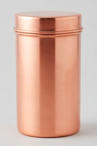 Unique Copper Metal Canister For Kitchen <b>Storage</b> And Spice Container Decor Ideal For Stylish Home Organization And Kitchen Use - Product Image 3