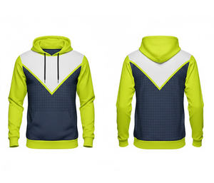 Sweat à capuche personnalisé sublimé 2026 pour homme, idéal sports d'hiver, en polaire polyester écologique imperméable, impression 3D, poche kangourou, 260g - Product Image 3