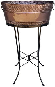 Mini Cubetera de Metal con Acabado Liso, Enfriador de Botellas de Vino, Cubitera para Bar y Hotel - Product Image 5