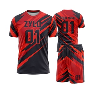 ชุดฟุตบอล 7 คน แบบขายส่ง เสื้อฟุตบอลแขนสั้นสำหรับเยาวชน แบบสั่งทำพิเศษ - Product Image 3
