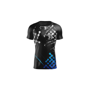 High Performance Breathable Sublimation <b>Compression</b> t <b>Shirts</b> Custom Rash Guard - Product Image 5