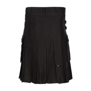 Kilt Negro Utilitario de Algodón - Product Image 5