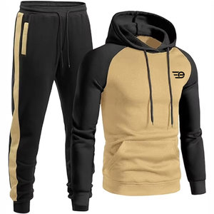 Ensemble de survêtements à capuche pour hommes de qualité supérieure, légers et doux, pour la course à pied, le sport et l'usage quotidien - Product Image 1