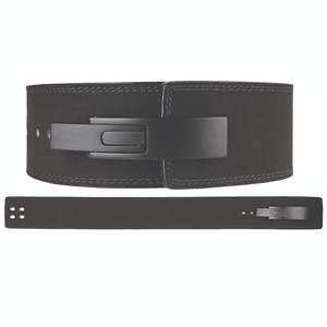 Cinturón de Levantamiento de Pesas Verde Oliva de Cuero Vacuno Ecológico y Duradero con Hebilla de Palanca para Soporte Lumbar en Entrenamiento, para Hombres y Mujeres, 10mm - Product Image 4
