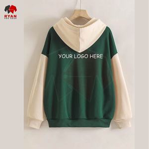 เสื้อฮู้ดดี้สำหรับผู้หญิง สีตามสั่ง ไซส์ใหญ่ ระบายอากาศได้ดี มีบริการ OEM และ ODM - Product Image 3