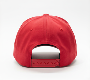 Gorra de Béisbol Roja de 6 Paneles de Calidad Premium, Unisex, Ajustable, con Hebilla Metálica, Color Sólido, de Sarga de Algodón, Estilo Casual para Hombres y Mujeres - Product Image 2