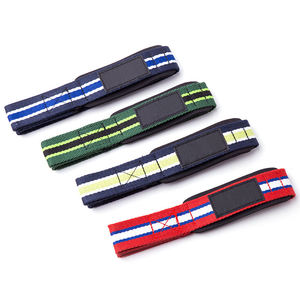 Muñequera elástica de neopreno con correa en forma de 8, ligera, de alta elasticidad, antideslizante, para levantamiento de pesas, powerlifting, gimnasio y entrenamiento cruzado. - Product Image 2