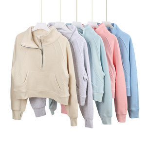 Wearpex Women's Oversized Full-Zip Fleece Hoodie 100% Polyester Soft Knit Eco-Friendly Quick Dry Breathable Casual Jacket - Product Image 1