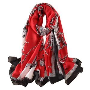 OEM ODM Custom 100% Pure Silk Twill <b>Square</b> <b>Scarf</b> for Women Printed Fashion Silk <b>Scarves</b> Wholesale 90x90cm Factory Supply - Product Image 5