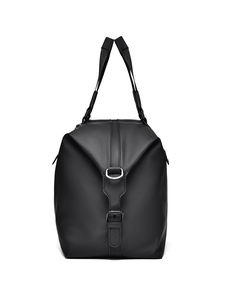 Unisex Microfiber Gym <b>Duffel</b> <b>Bag</b> with Adjustable Strap Zipper Closure 30-40L Capacity Solid Color Casual Style - Product Image 4