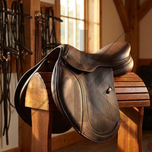 อานม้าหนังแท้คุณภาพสูง พร้อมเบาะนั่งลึก อุปกรณ์กระโดดประสิทธิภาพสูง ผลิตภัณฑ์สำหรับแข่งม้าแบบอังกฤษจากอินเดีย - Product Image 6