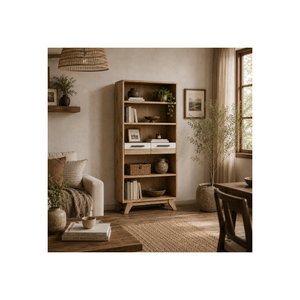 Premium Wooden Bookcase Open <b>Shelf</b> Storage Cabinet <b>Modern</b> Home Office Furniture With Customized Design Service - Product Image 1