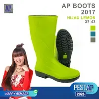 AP Boots Green Lime PVC Safety Boots-<b>Waterproof</b> High Durability Rubber <b>Shoes</b> - Product Image 2
