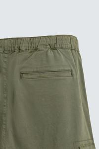 Pantalones Cargo de Pana Impermeables de Pierna Ancha y Corte Ajustado - Product Image 6