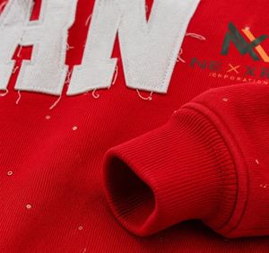 Sudadera con capucha y cremallera para hombre, estilo vintage, lavado ácido, forro polar, con logo de equipo, venta OEM, calidad profesional - Product Image 5