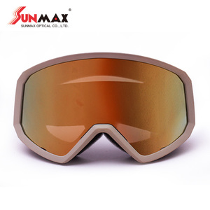 Gafas de Nieve de Montura Completa Compatibles con Casco, con Lente Cilíndrica para un Rendimiento en Todo Tipo de Clima - Product Image 4