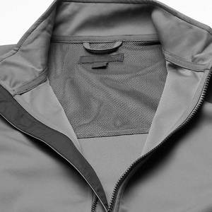 Veste softshell pour homme en gros – Logo brodé personnalisé, veste d'extérieur coupe-vent |   Qualité supérieure - Product Image 5