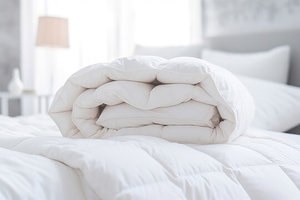 Premium White Duvet Comforter Soft Luxury Bedding for Hotels Hospitality | Wholesale Export Supply Hotel Grade Quality Comforter - Product Image 2