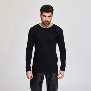 Camiseta Deportiva de Manga Larga para Hombre, 100% Algodón, Secado Rápido, Transpirable, Antipilling, Holgada, para Entrenamiento, Running, Gimnasio y Fitness - Product Image 6