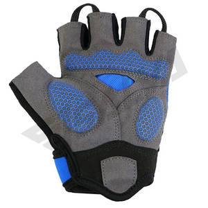 Gants de cyclisme professionnels à demi-doigts, en maille respirante, design rembourré antichoc pour le cyclisme en plein air, sur route et en montagne - Product Image 3
