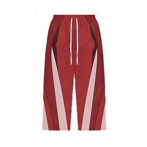 Ensemble de survêtement pour homme en tissu polaire style coupe-vent à col montant, pantalon de survêtement et veste avec cordon de serrage ajustable à la taille - Product Image 5