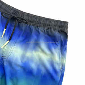 Short d'été décontracté de haute qualité à sublimation pour hommes Short de bain personnalisé en polyester teinture par cravate pour la plage short de bain pour hommes de haute qualité - Product Image 6