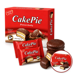Delicious Made In Vietnam Wholesale Price Top Notch Quality Best Selling <b>Chocolate</b> Pie Packed 12 packs in Box - Product Image 1