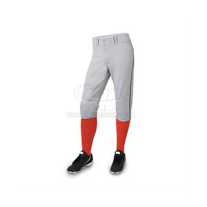 Tenues de baseball personnalisées pour hommes adultes, vêtements de sport, service OEM, faible MOQ, haute qualité, confortables, respirantes, en polyester - Product Image 3