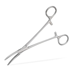 Pinzas Spencer Wells de 8 Pulgadas Curvas de Acero Inoxidable, Instrumento Quirúrgico Hemostático - Product Image 6